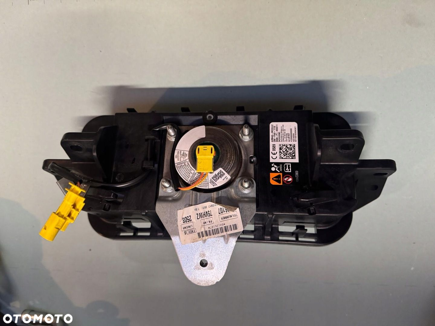 KOMPLET PODUSZKA AIRBAG KIEROWCY PASAŻERA NAPINACZE OPEL INSIGNIA B 2017- - 6