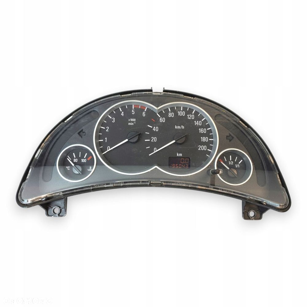 LICZNIK ZEGARY 13173361 WR Opel Corsa C 1.3 1.7 CDTI Diesel 195 043km eu - 3