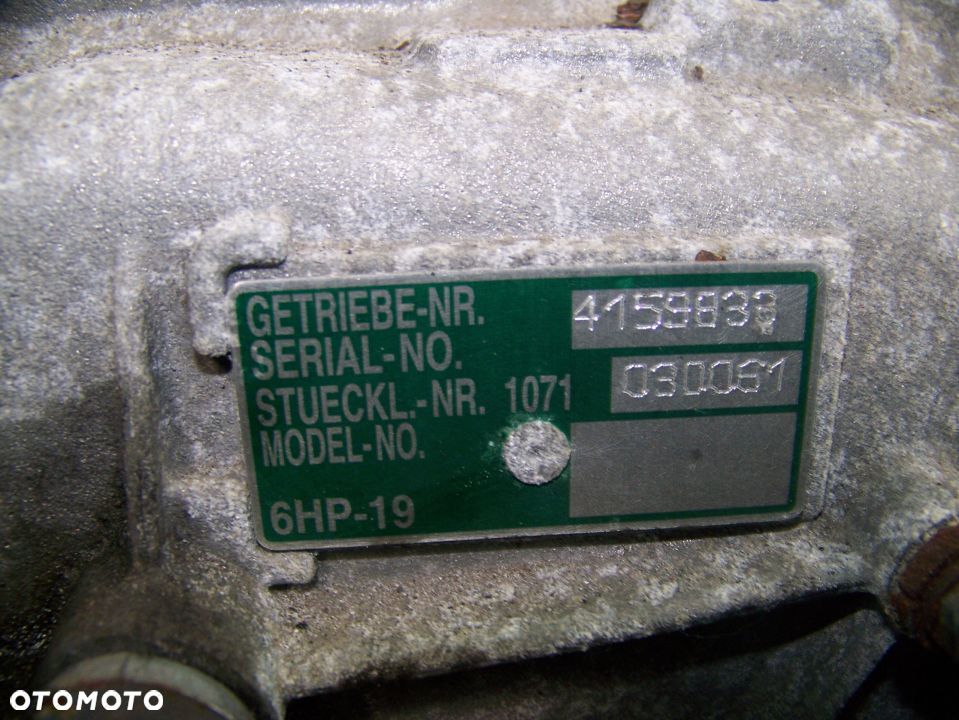 E90 E91 2.0D N47 SKRZYNIA 7601243 6HP-19 GA6HP19Z - 3