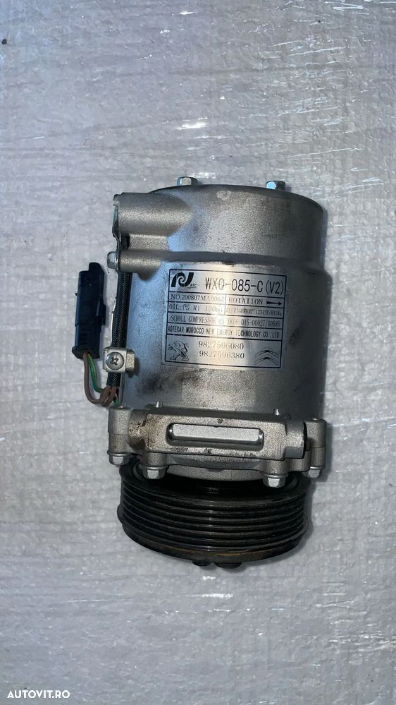 Compresor ac Peugeot 208, Citroen C3, Opel Corsa F 1.2 benzina 9827596380 9827596080 - 1