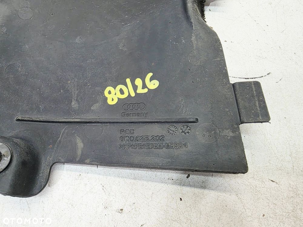 OSŁONA PODWOZIA PRAWY PRZÓD MAŁA AUDI A4 B9 A5 8W 8W0825202 80/26 - 4