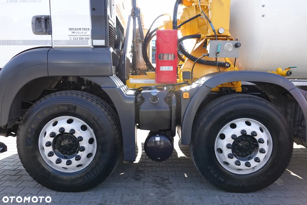 MAN TGS 32.420 / 8x4 / BETONOMIESZARKA IMER  / GRUSZKA 9M3 / 2018 ROK - 19