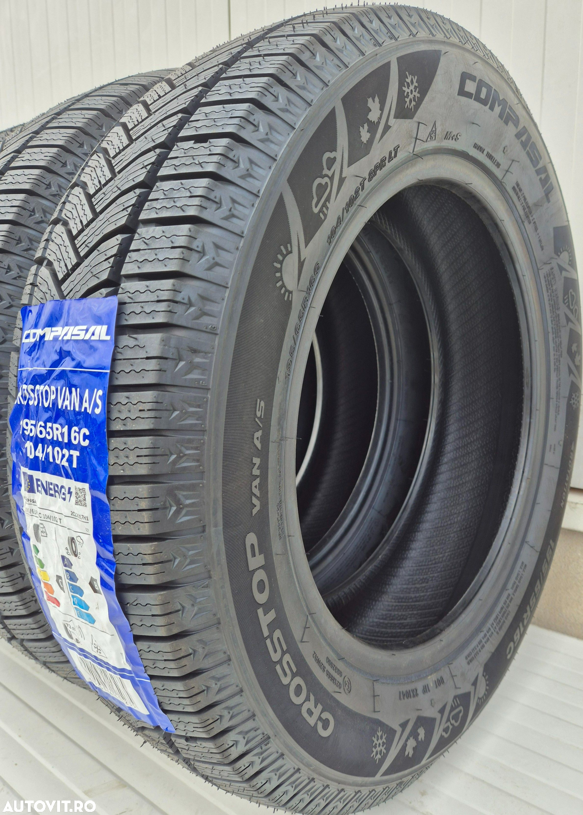 195/65 R16C, 104T, COMPASAL CrosstopVan A/S 8 P.R., Anvelope mixte M+S - 3