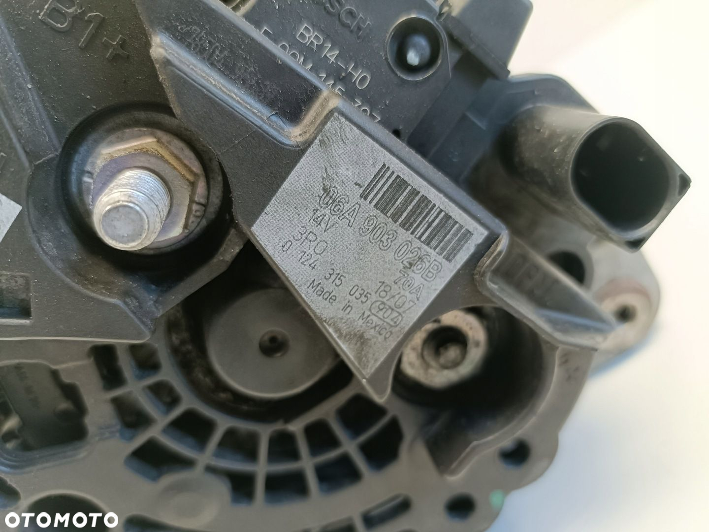 VW New Beetle 1.6 8V ALTERNATOR 70A 06A903026B - 2