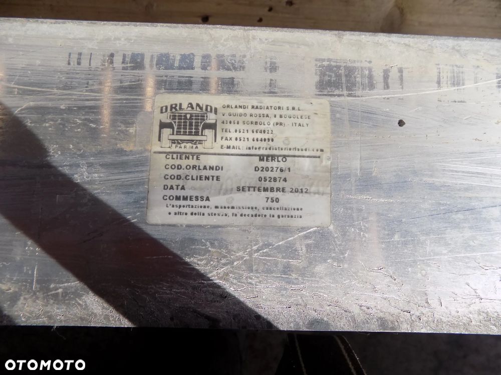 Merlo P 34.7 chłodnica intercoolera powietrza intercooler 052874 - 4