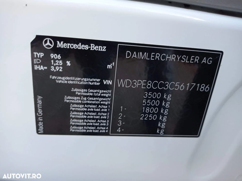 Mercedes-Benz Sprinter 319 4x2 4325 906.635 Automat - 26
