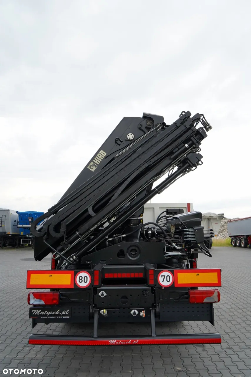 MAN TGS 26.360 / 6X4 / SKRZYNIOWY 6.5 M + HDS HIAB  211 EP-5 / MAX UDŹWIG: 6 900  KG / STEROWANIE RADIOWE / ROTATOR / MANUAL / EURO 6 - 13