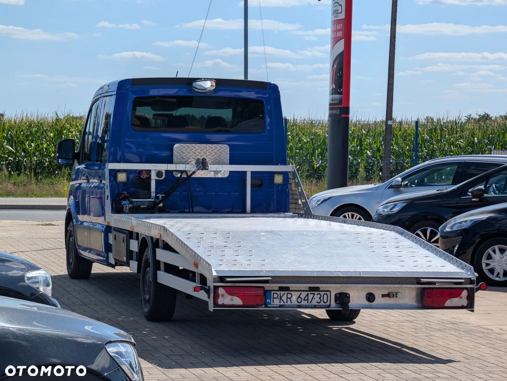 MAN TGE 3.180 Volkswagen Crafter 7 osób Autolaweta Dubel kabina - 10