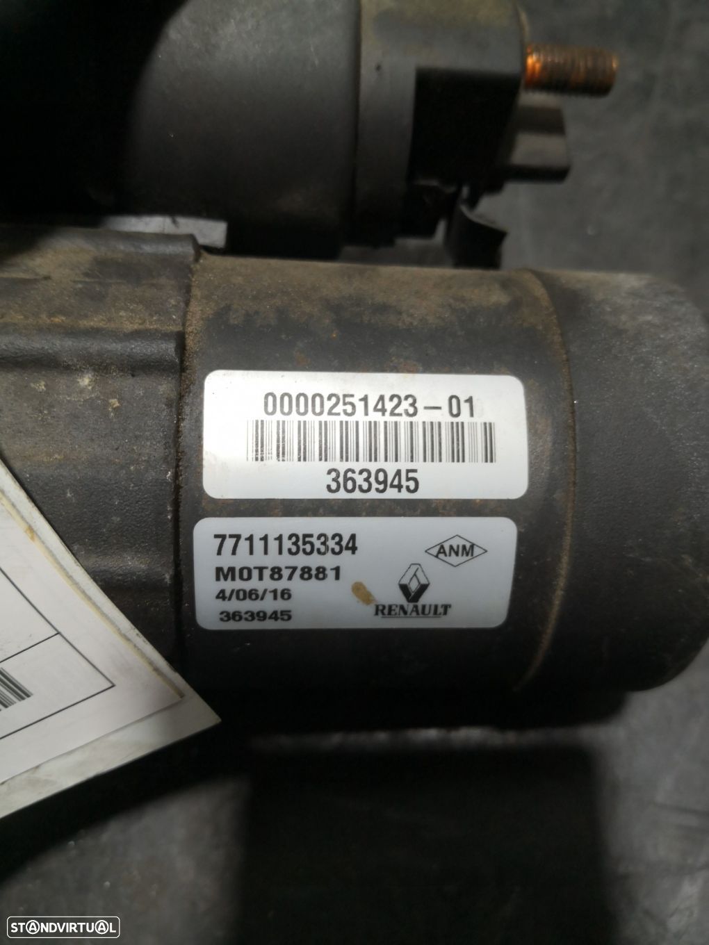 Motor De Arranque Renault Megane Ii Grandtour (Km0/1_) - 1