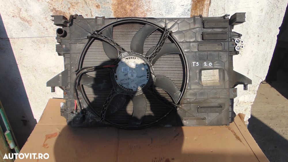Radiatoare apa/clima/electroventilator cod 7E0121207C,Volkswagen Transporter T5 2.0 diesel - 9