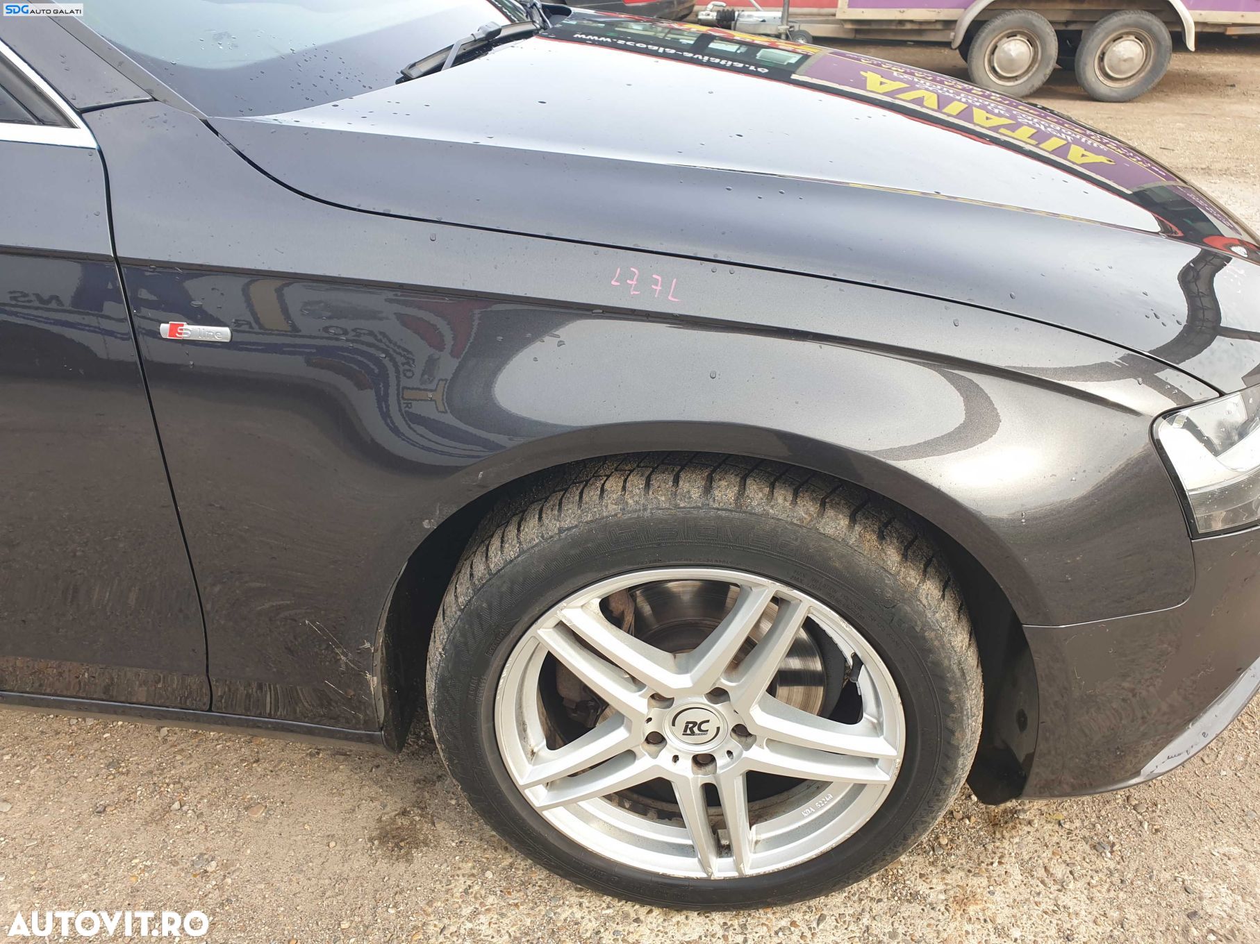 Aripa Dreapta Fata Audi A4 B8 B8.5 2012 - 2015 Culoare LZ7L [K1396] - 1