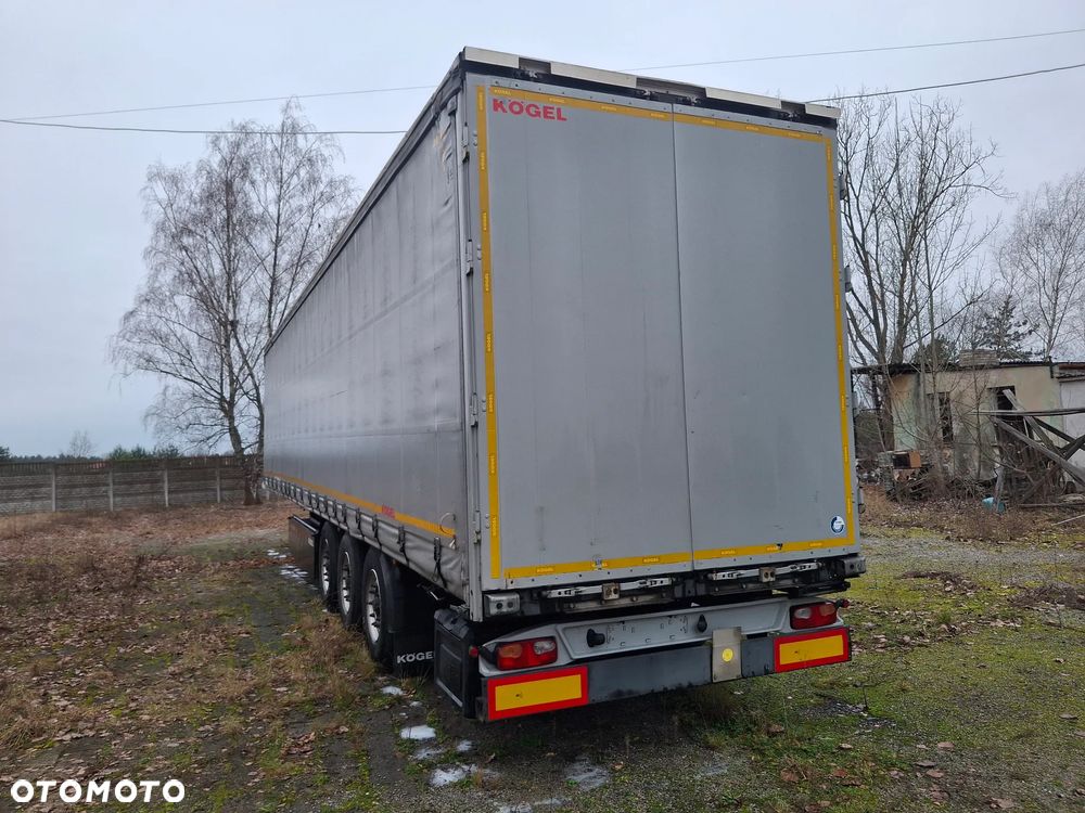 Kögel SN24,Podnoszona Oś, Skrzyniopaleta, Tarcza - 9