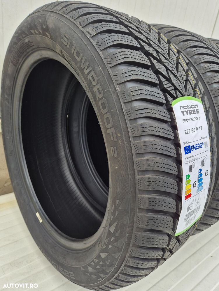 225/50 R17, 98H, NOKIAN SnowProof 2 XL, Anvelope de iarna M+S - 3