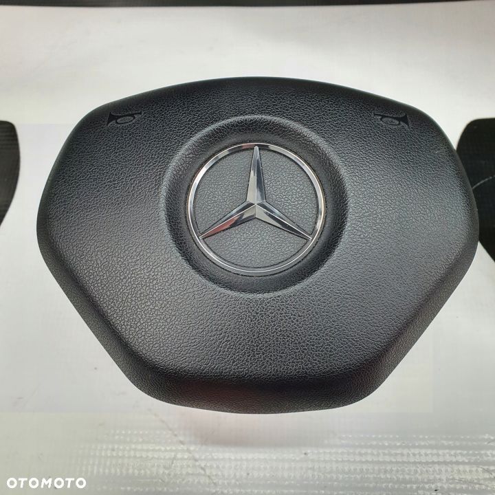MERCEDES W117 CLA AMG DESKA ROZDZIELCZA KONSOLA KOKPIT PULPIT PODUSZKI AIRBAG AIR BAG PASY KIT SET - 8