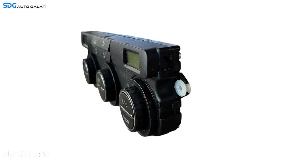 Panou Modul Unitate Comanda AC Aer Conditionat Clima Climatronic Dublu Dual Zone Volkswagen Golf 5 2004 - 2008 [LC0621] - 6
