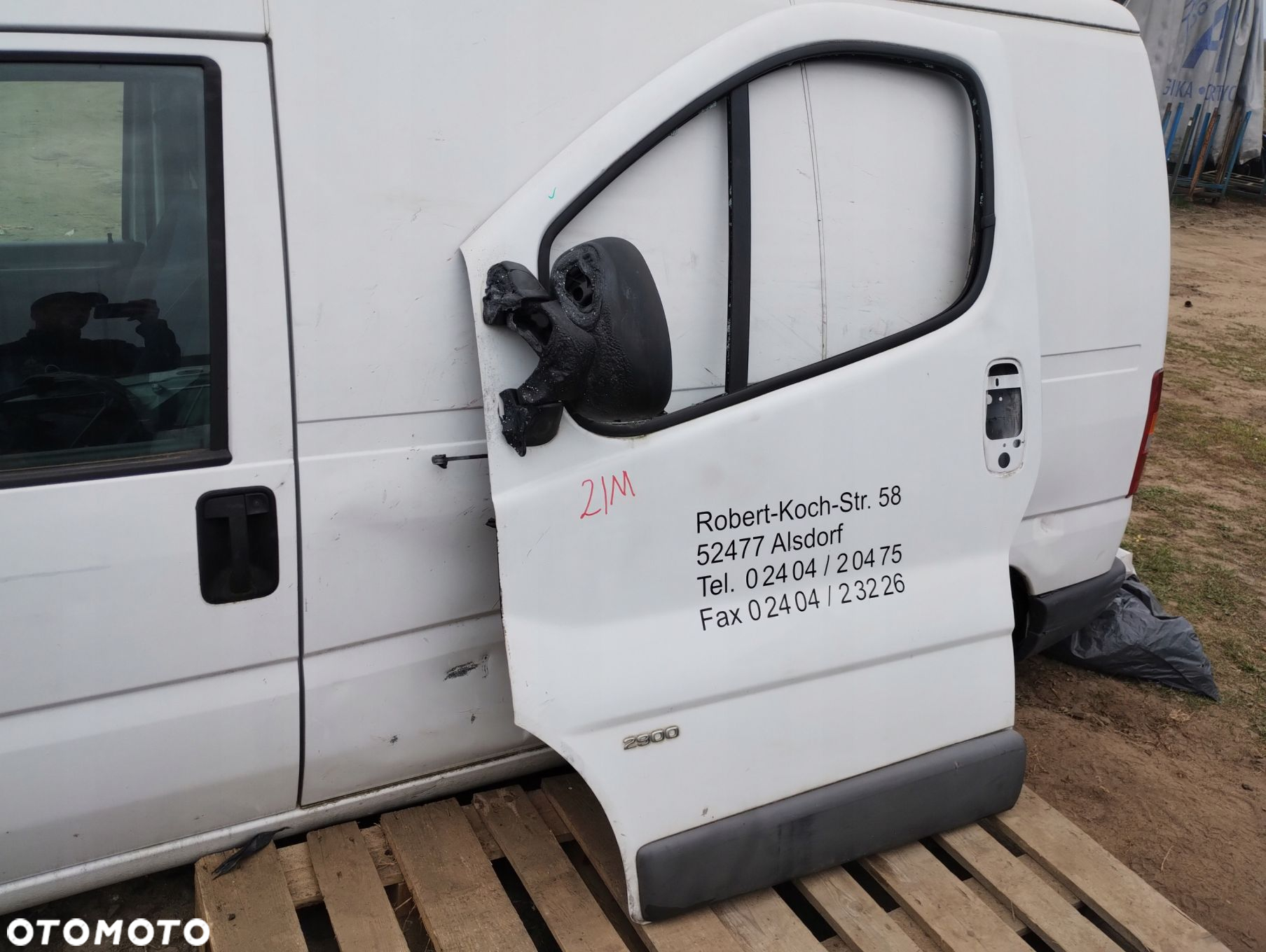 Renault Trafic Vivaro Drzwi Przód Przednie Lewe - 3