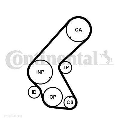 Rozrząd kpl.  OPEL ASTRA G, COMBO, COMBO TOUR, CORSA C, MERIVA A 1.7D 02.00 - 5