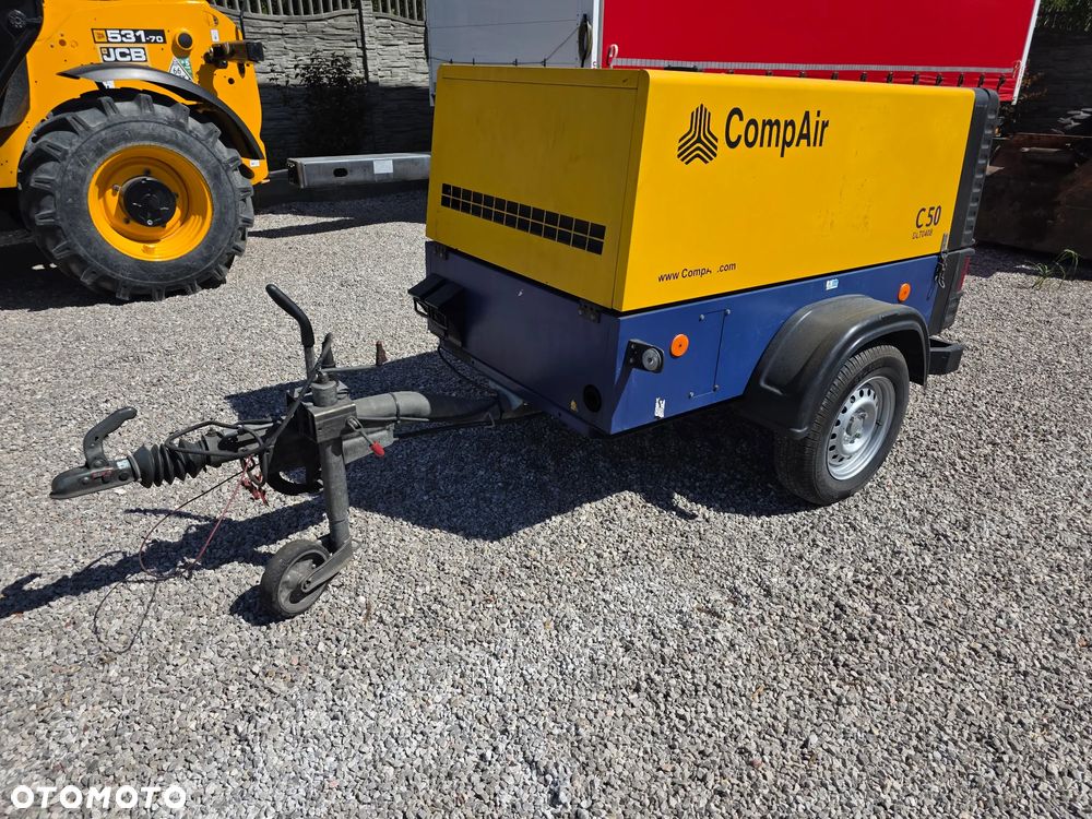 Compair C 50  5 m 3 KOMPRESOR MOBILNY KRAJOWY I WŁAŚCICIEL SERWISOWANY - 2