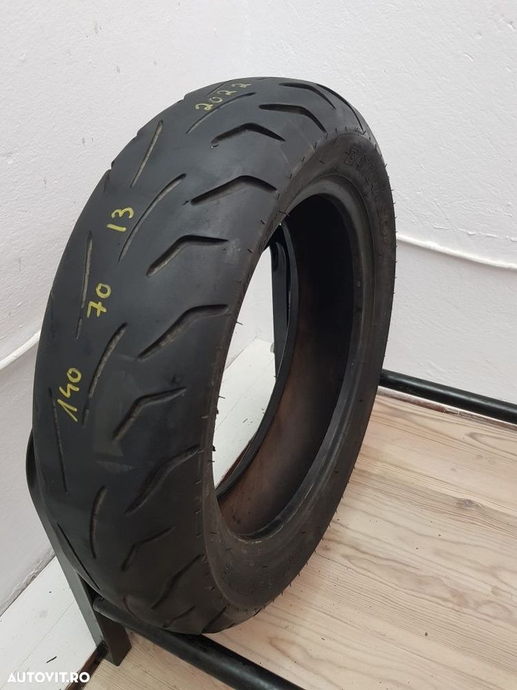 Anvelopa moto 140 70 13 Bridgestone battlax sc dot 2022 - 1