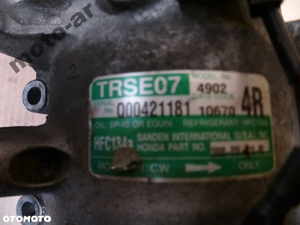 SPRĘŻARKA KLIMATYZACJI HONDA CRV ,CIVIC gwa!!! - 2