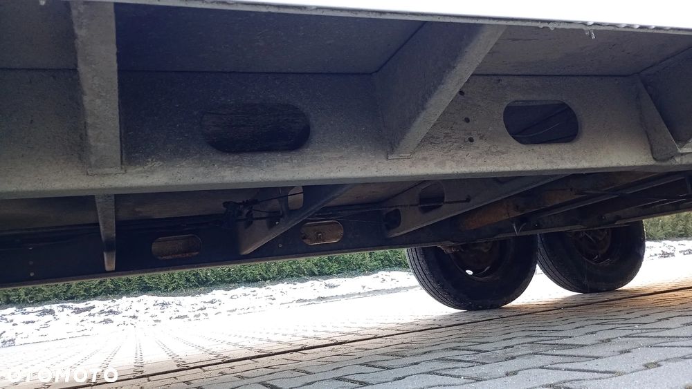 AL-KO Podwozie przyczepy 6m 2 OSIE ALKO Przyczepa Laweta transport maszyn budowlanych - 7