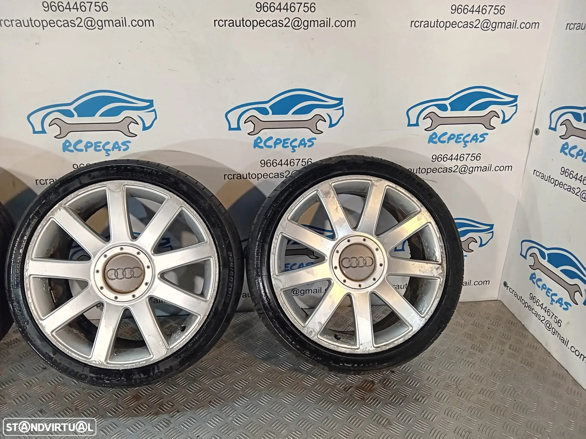 Conjunto Jantes 18 Originais Audi S-line 8J ET43 5x112 4E0601025AB - 6