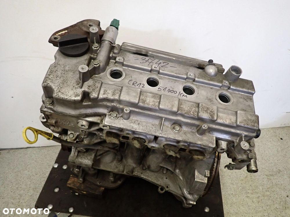 NISSAN MICRA K12 1.2i BENZYNA 02-09 SILNIK MOTOR CR12 51 TYŚ - 9