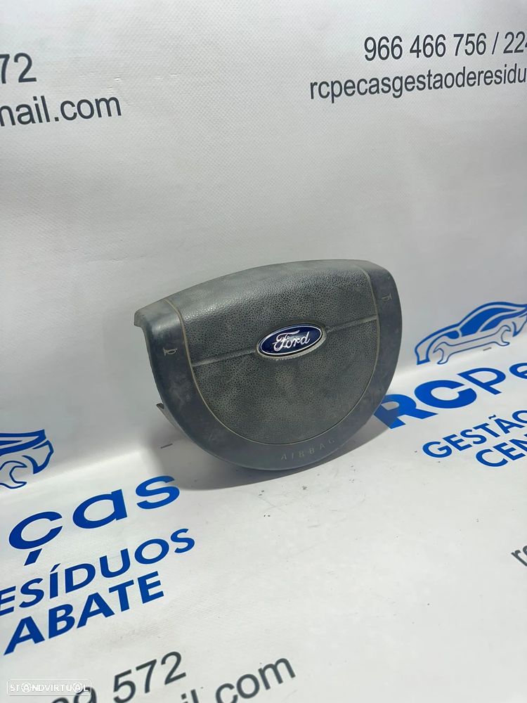 .Airbag Volante Guiador Original Ford Fiesta 5 MK5 2S6AA042B85ALZHHD 2002 - 2008 - 3