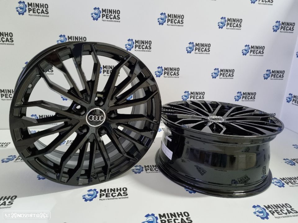 Jantes Audi A6 em 18 Preto Brilho - 6