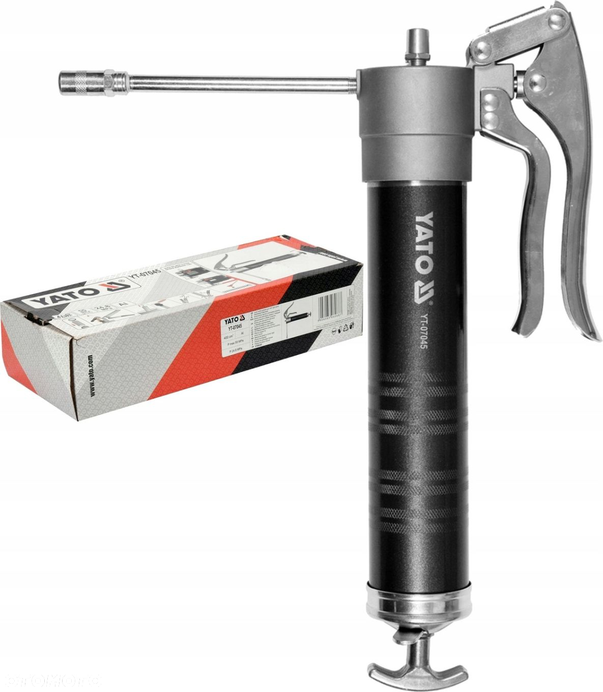 YT-07045 YATO SMAROWNICA RĘCZNA SZYBKIEGO WYPINANIA 400cm KORPUS ALUMINIUM - 9