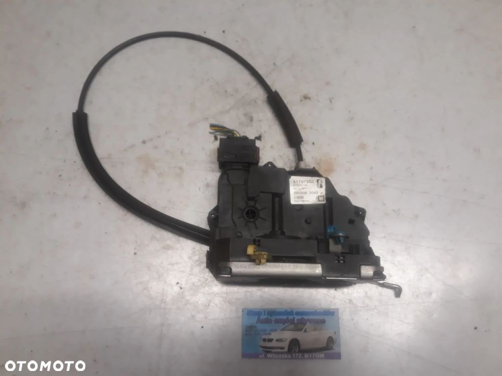 ZAMEK DRZWI PRAWY PRZÓD FIAT GRANDE PUNTO 3D  51797562 - 1