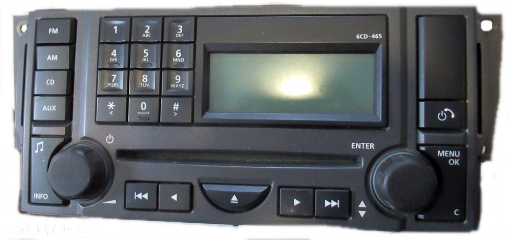 LAND ROVER DISCOVERY III RADIO RADIOODTWARZACZ CD VUX500320 - 1