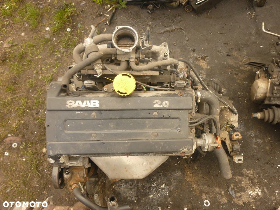 SAAB 2,0 16V sprzęgło kompletne koło zamachowe - 1