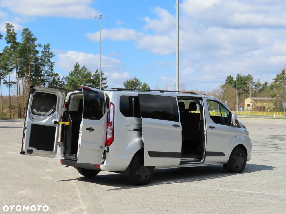 Ford Transit CUSTOM 2.0 TDCi 130 Km L2 Limited Edition W Najbogatszej Wersji Wyposażenia TREND L2H1 LONG Blaszak Furgon 9-Cio Osobowy Stan Jak NOWY POLECAM - 13