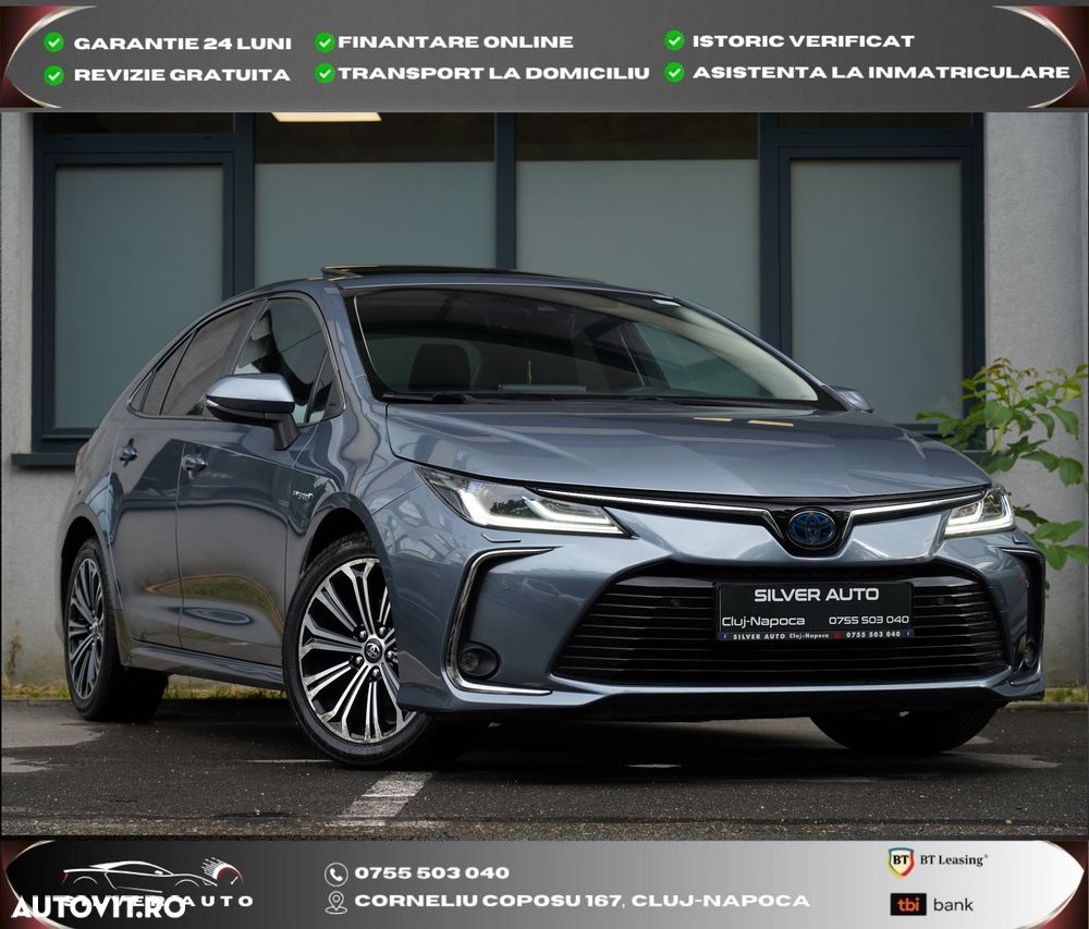 Toyota Corolla 1.8 HSD Exclusive tapiterie Neagra - 2