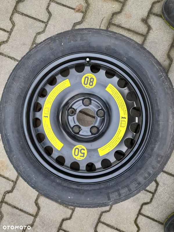Koło dojazdowe Mercedes Audi 17" A2194000002 Pirelli