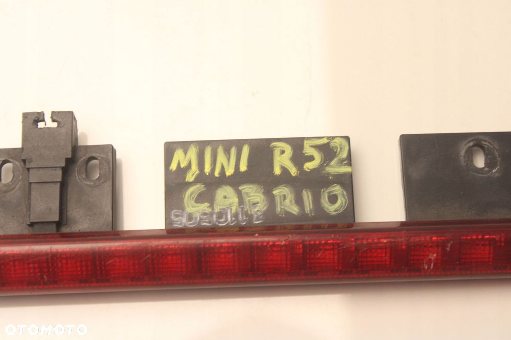 MINI COOPER R52 CABRIO 2004R- TRZECIE ŚWIATŁO LAMPA STOP STOPU - 9
