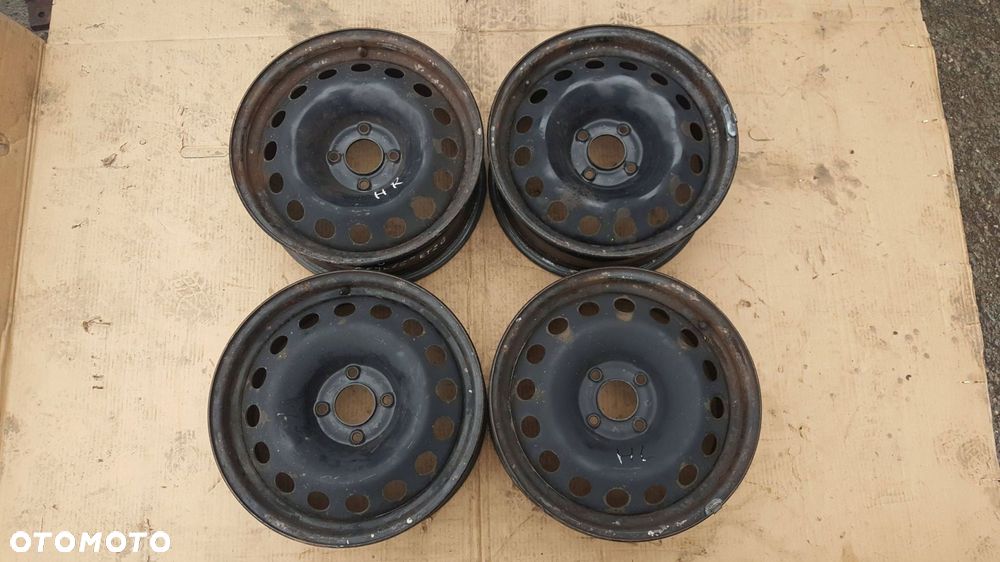 felgi felga stalowe komplet psa peugeot citroen 6,5jx16'' 4x108 et26 - 1