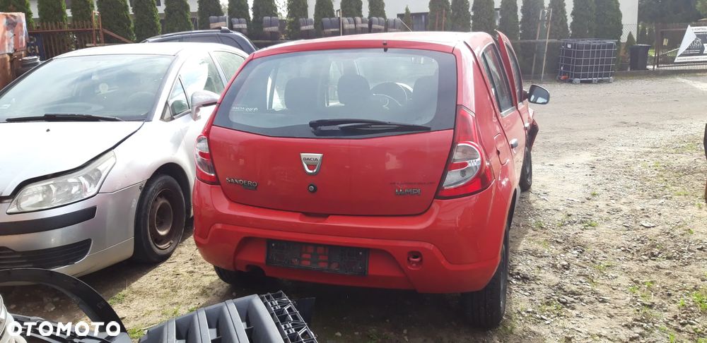 DACIA SANDERO I 08- SILNIK K7J710 SKRZYNIA BIEGOW JH1053 maska drzwi klapa tył zderzak - 3
