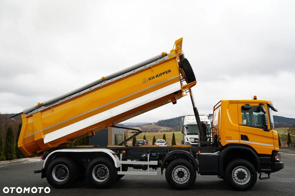 Scania P 450 XT  / 8x6 / WYWROTKA TYLNOZSYPOWA / OPTICRUISE / OPONY 100% /  EURO 6 - 6