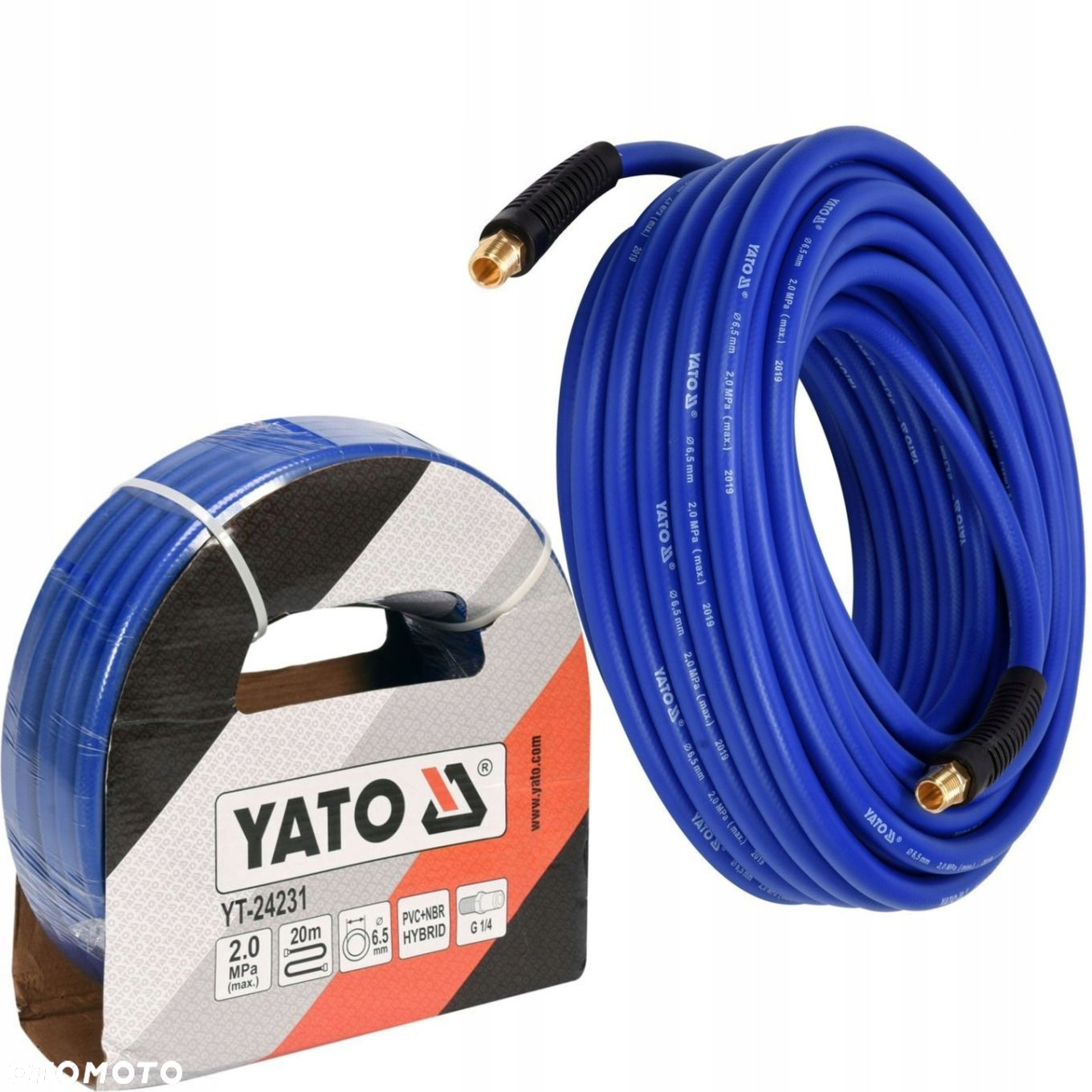 YATO WĄŻ PRZEWÓD PNEUMATYCZNY HYBRYDOWY G1/4 HYBRYDOWY 20M YT-24231 - 4