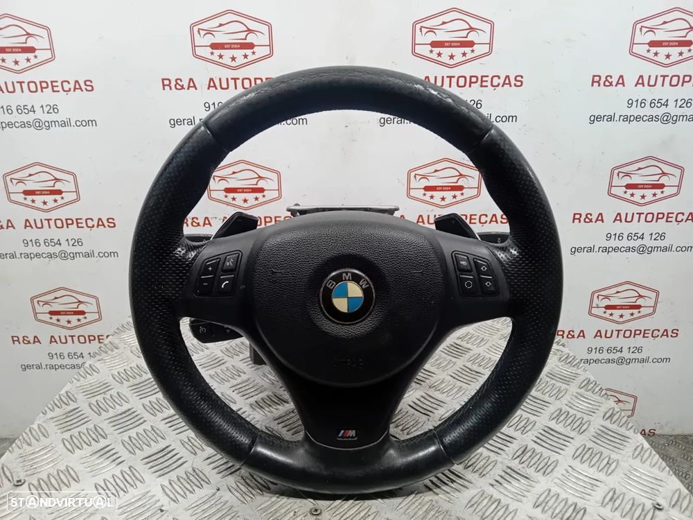 Volante BMW Série Original3 E92 E93 Com Patilhas Pack M Original - 2