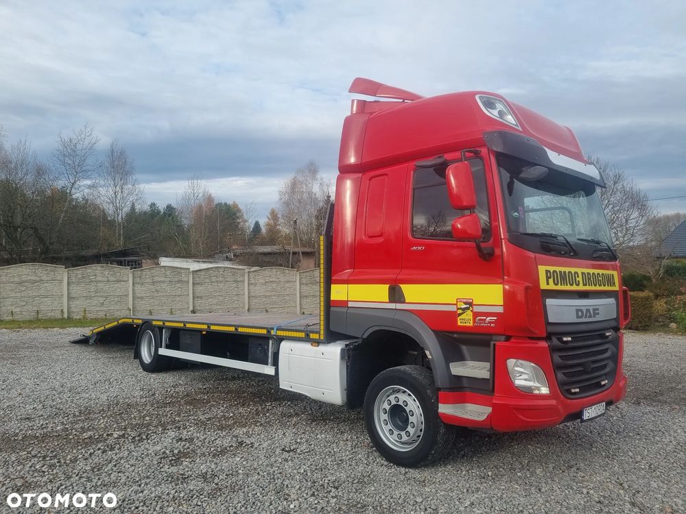 DAF CF 400 / ACC / EURO 6 / POMOC DROGOWA / AUTOLAWETA / WYSUW HYDRAULICZNY - 12