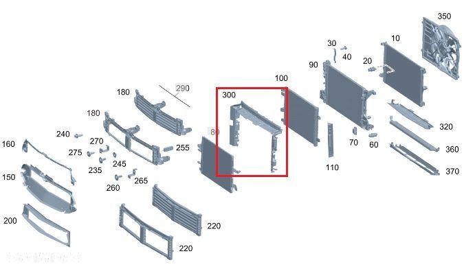 MERCEDES CLA W177 W247 Kierownica powietrza ORYGINAL - 2