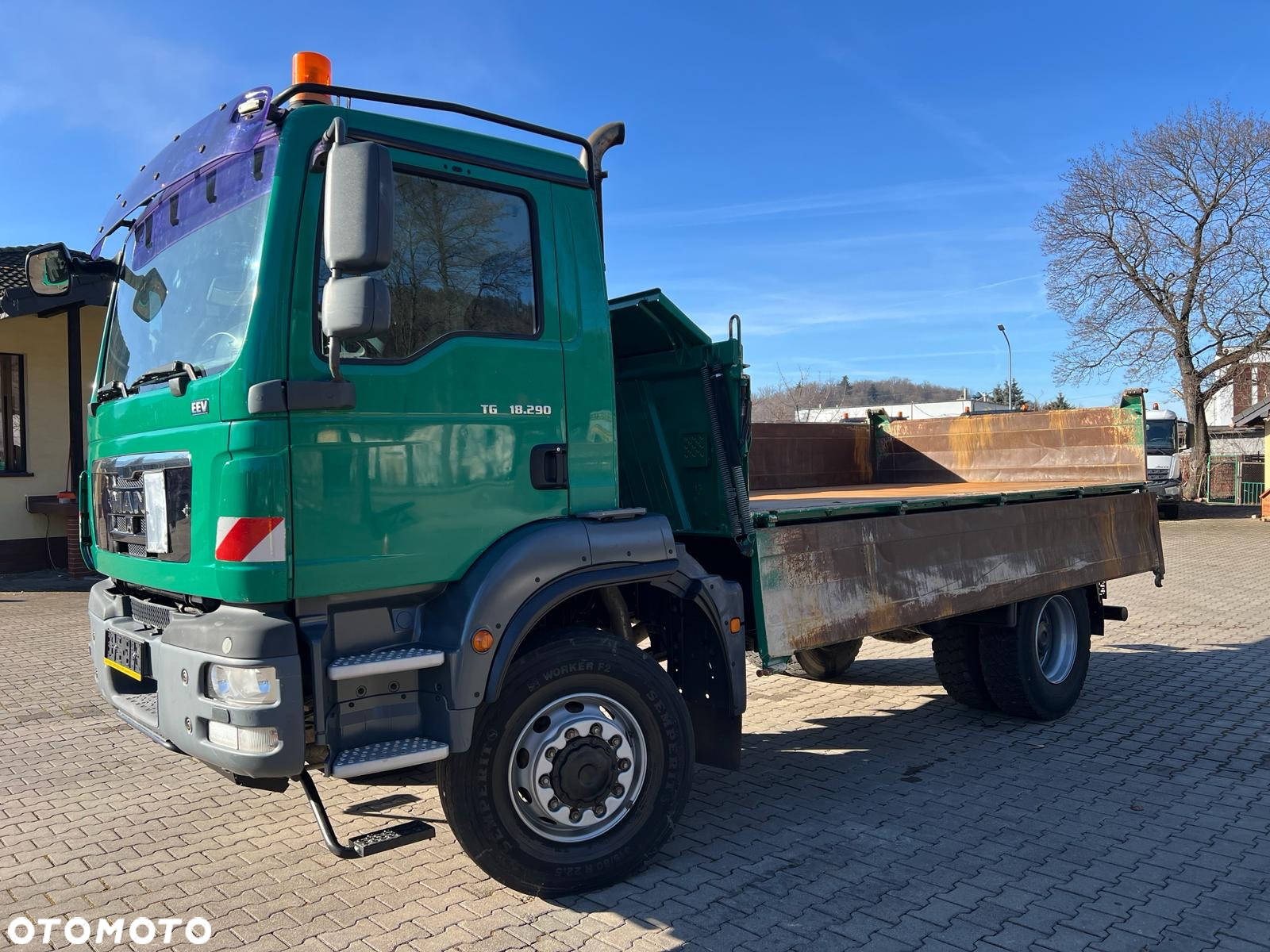 MAN 18.290 TGM wywrotka 3-str. MEILLER, 10 TON, MANUAL, 4x4! - 10