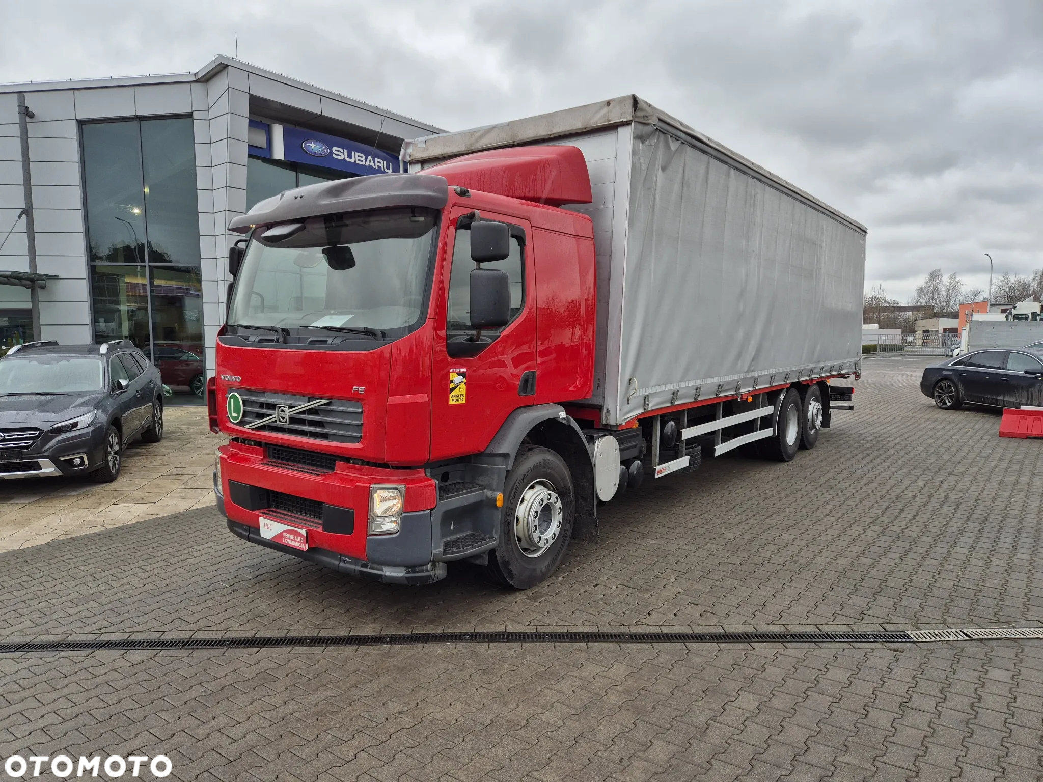 Volvo FE 320 , 62R, 6X2,22EP/FIRANKA, PLANDEKA zsuwany dach  / PO SERWISIE - 5