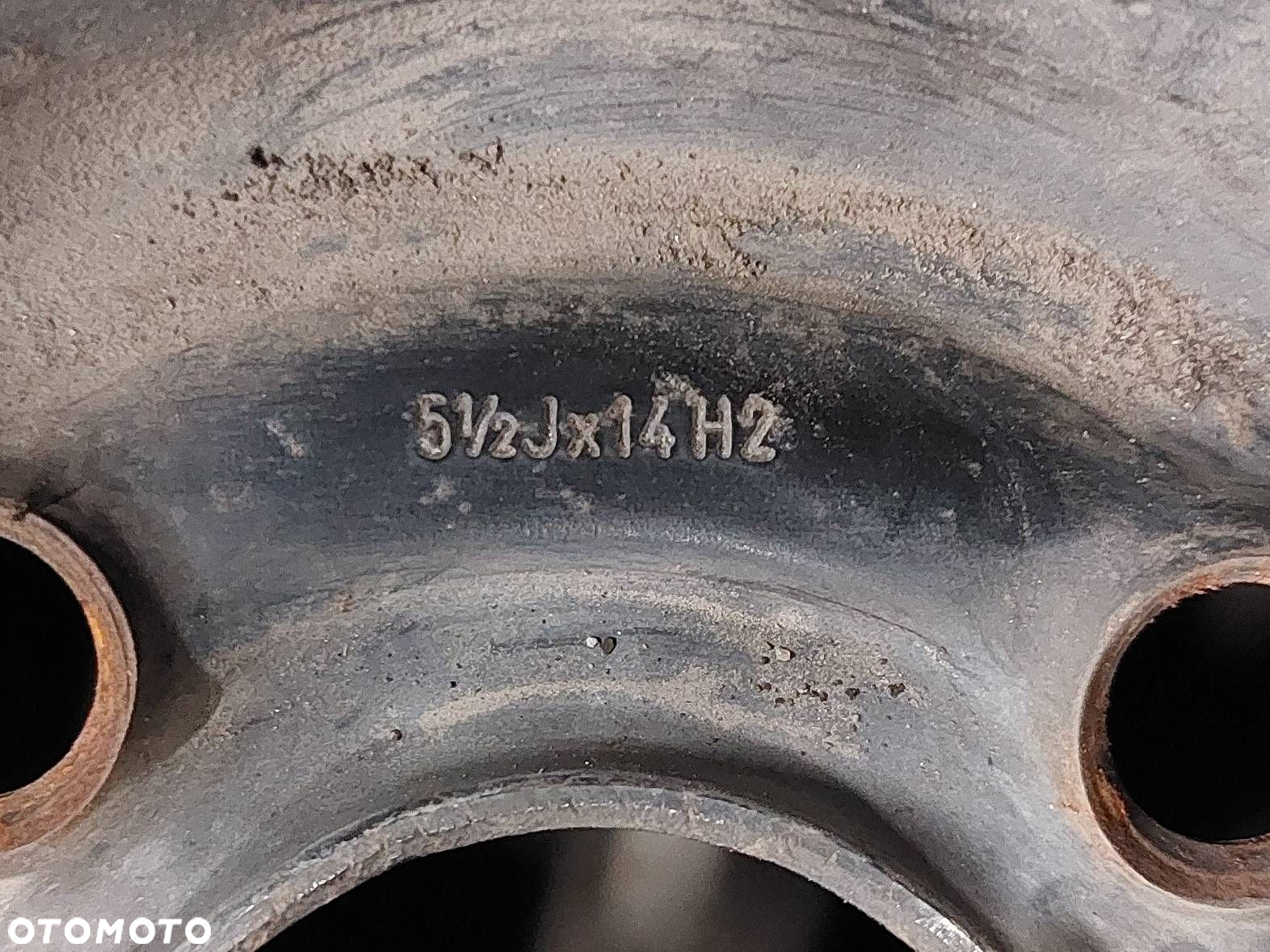 FELGI STALOWE 2 SZT 4x100 5,5Jx14 ET49 FI56,6 ASTRA CORSA - 6