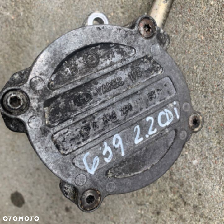 mercedes silnik 2,2 cdi om 646 wtryski turbo pompa wiazka kolektor listwa czujnik - 14
