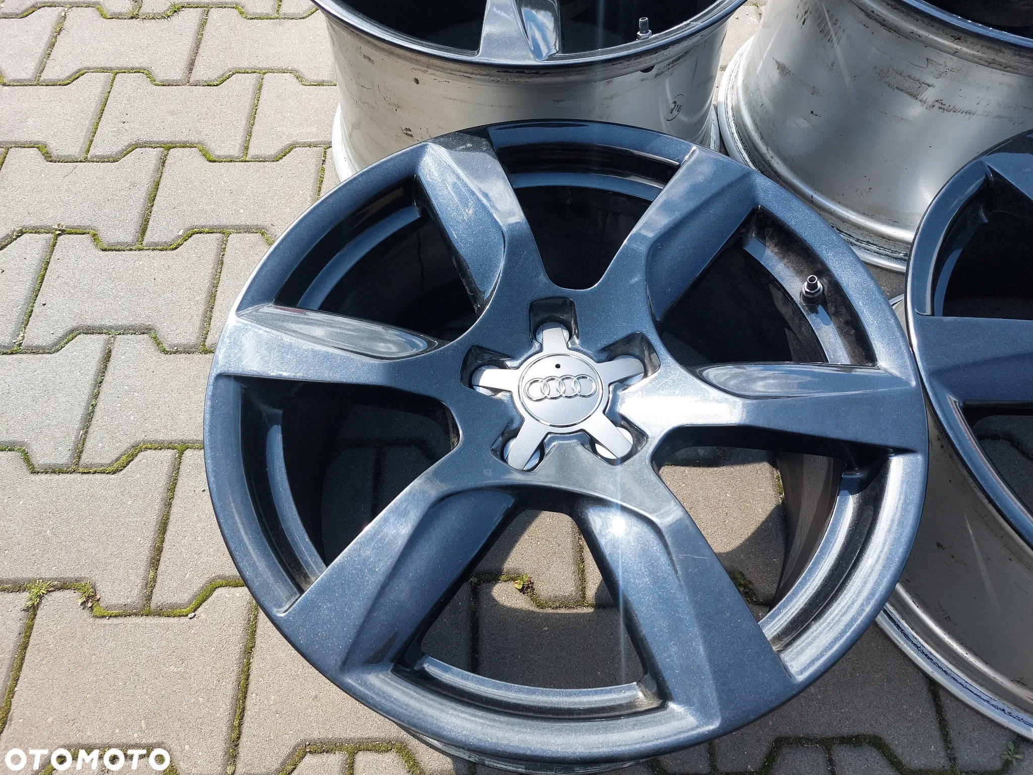 AUDI R8 AUDI TT A3 FELI ALUMINIOWE R18 8.5J ET42 10.5J ET50 5X112 ORYGINAŁ PROSTE! - 6