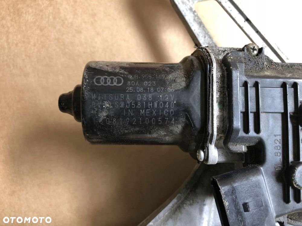 silniczek wycieraczek mechanizm wycieraczek audi q5 80a - 2